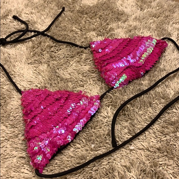 No Boundaries Other - Pink Mermaid Bra